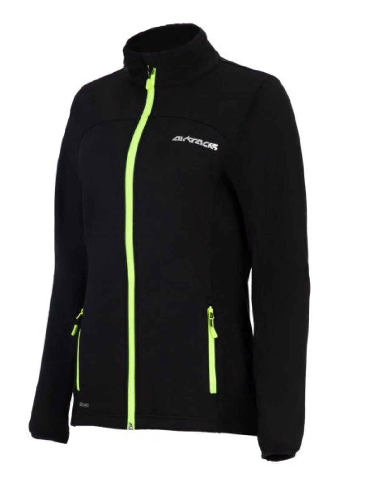 Damen Winter Thermo Fahrradtrikot Set Pro Line Fahrradhose Lang + Softshell Fahrradjacke Pro Line II - Schwarz