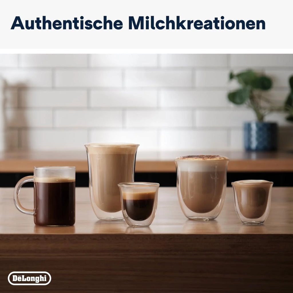 De'Longhi La Specialista Arte EC9155.MB Macchina da caffè espresso con macinacaffè, 8 impostazioni di macinatura, 15 bar, 3 temperature, lancia vapore, 1300 W, serbatoio da 1,5 l, acciaio inossidabile/nero con Barista-Kit