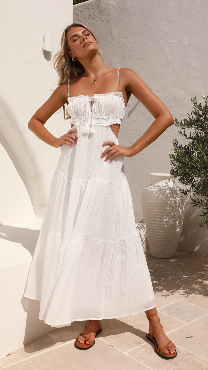 Komfortabele und Elegantes Midi Kleid