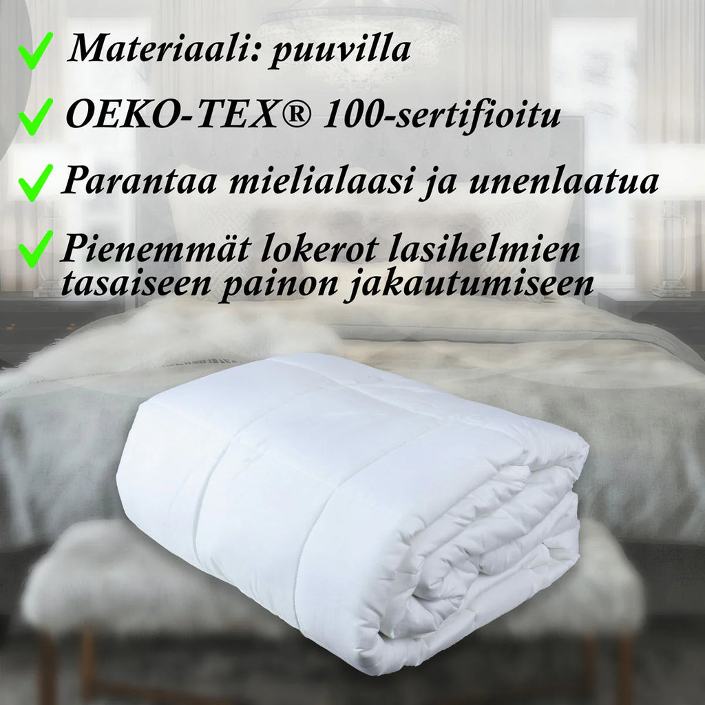 Lykke Coperta Ponderata, 150x200cm, 9kg, Cotone