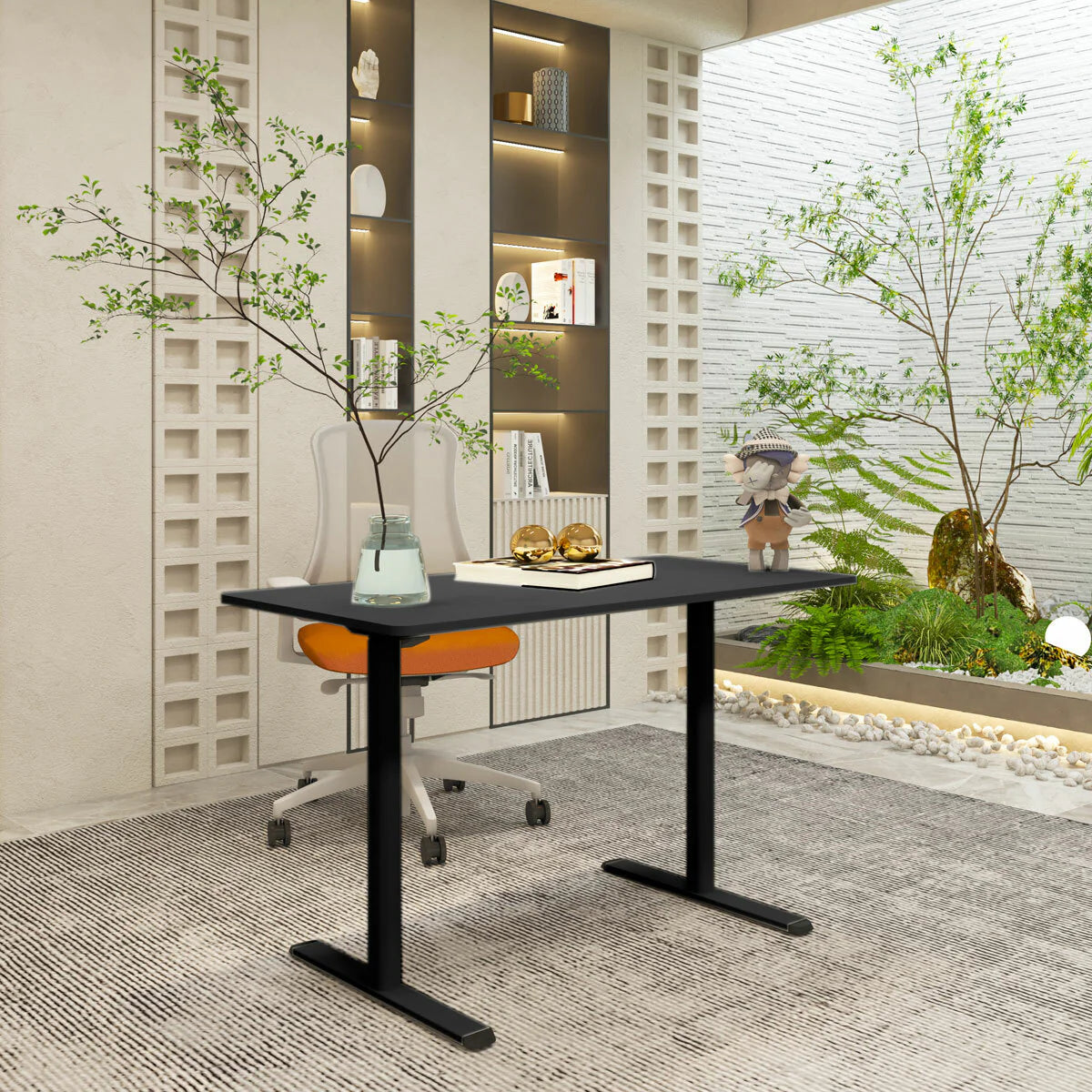 Lykke Tavolo Elettrico 140x70cm Nordic, Nero