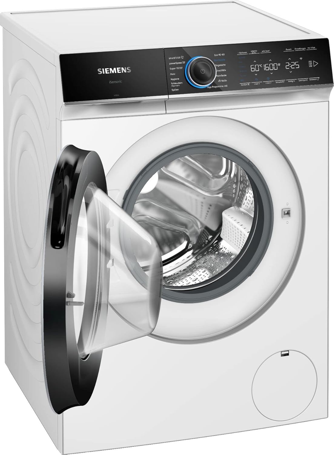Siemens WG54G106EM iQ500, Waschmaschine 10kg, 1400 U/min, Antiflecken-System, varioSpeed für schneller saubere Wsche, Nachlegefunktion, wscheschonend, LED-Display, aquaStop, Amazon Exclusive Edition