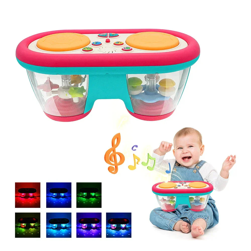 Baby Drum - Inizia la Musica - Set di Tamburi per Neonati