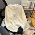 Nina - Eleganter Schleifenpulli für Damen