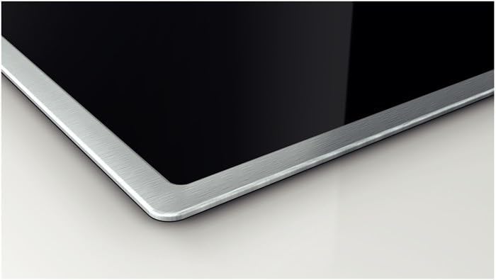 Siemens ET845HH17 Piano cottura elettrico, 79.5 cm, controllo touchControl, display digitale multifunzione, nero