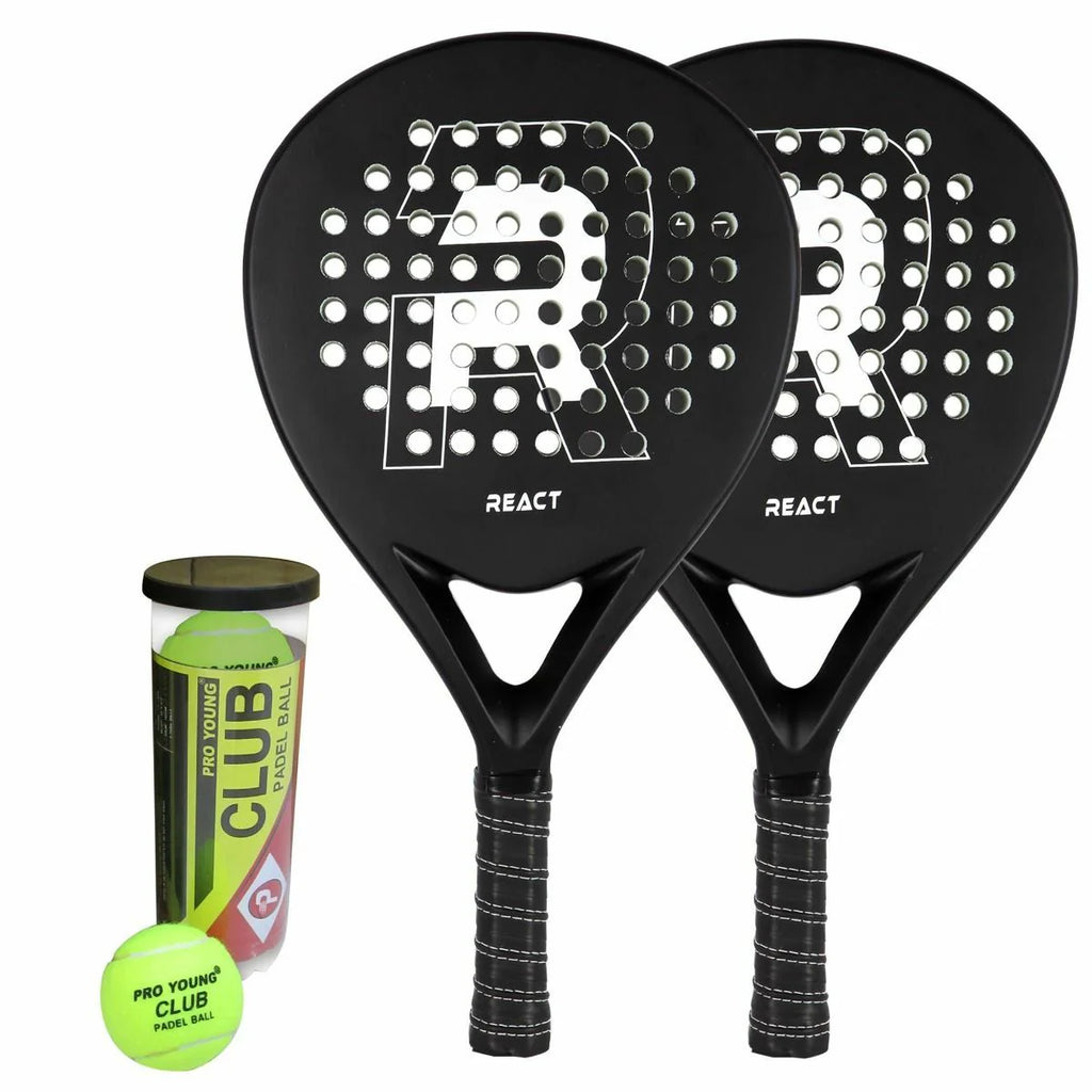 React Padel Set, 2 Schlger + padelblle