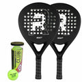 React Padel Set, 2 Schlger + padelblle