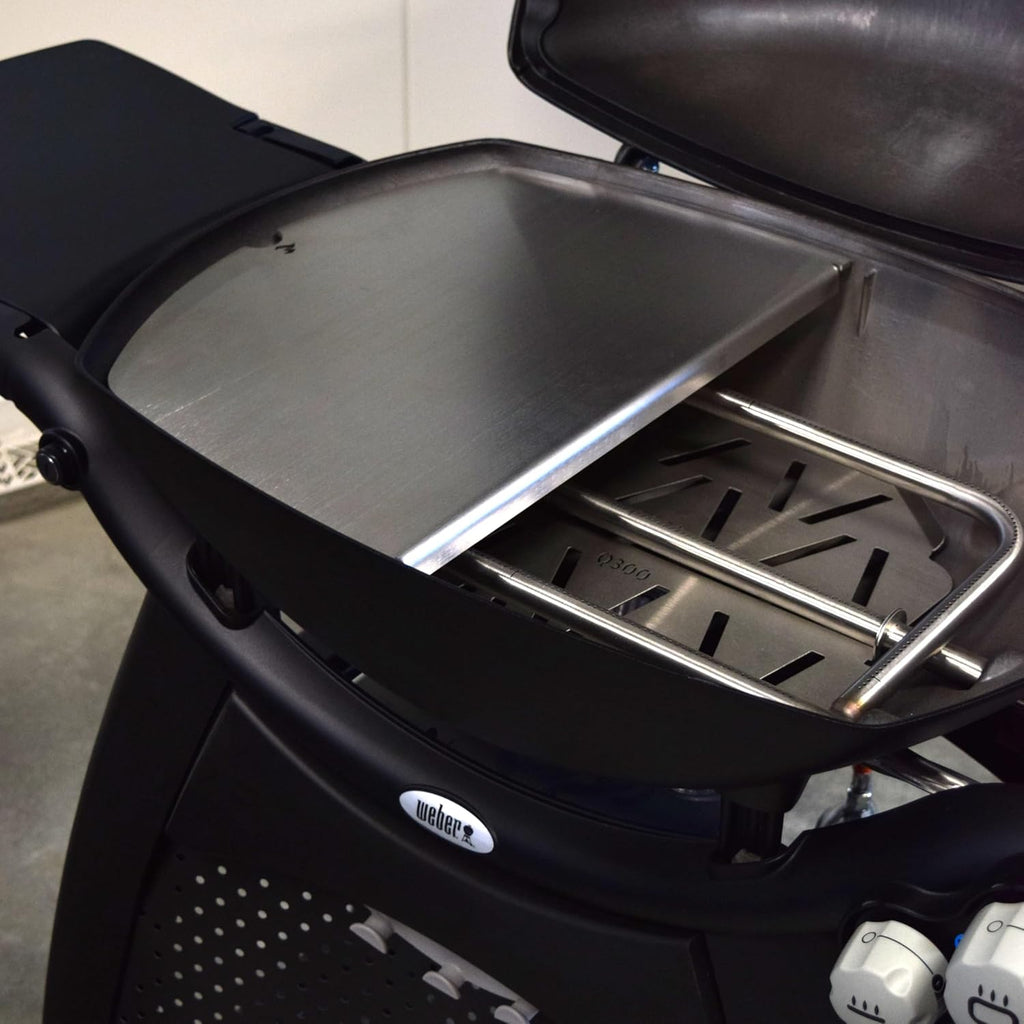 Griglie in acciaio inox per Weber Q300/3000 | lavabili in lavastoviglie - set da 2 pezzi