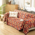 Multifunktionaler marokkanischer Jacquard-Sofabezug und berwurfdecke