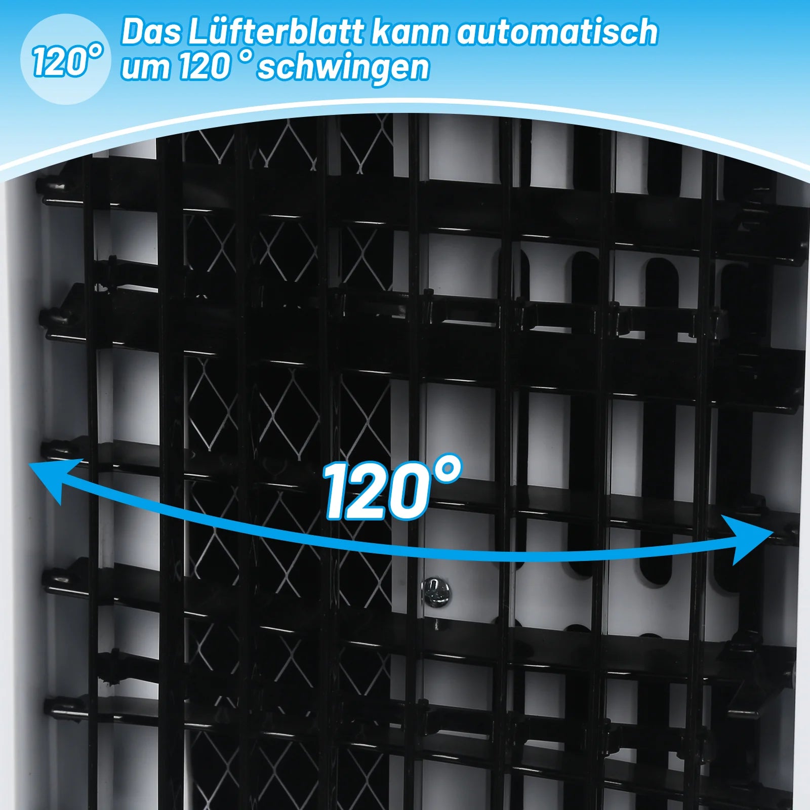Sonnewelt Ventilatore Mobile per Aria Condizionata 4 in 1