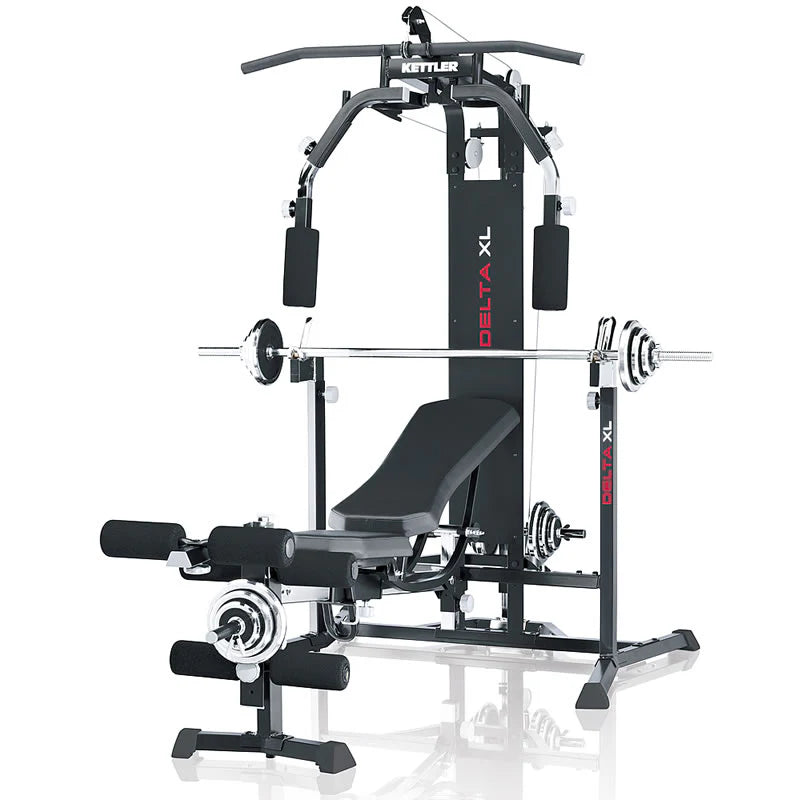 Kettler Delta XL incluso Leg Curl e Scott Bench
