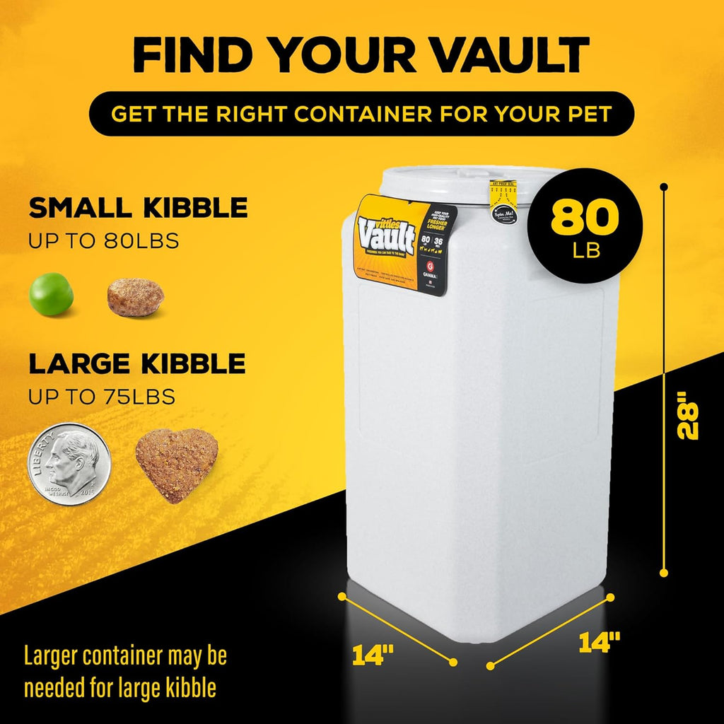 Contenitore per alimenti per animali Gamma2 Vittles Vault, 36,3 kg