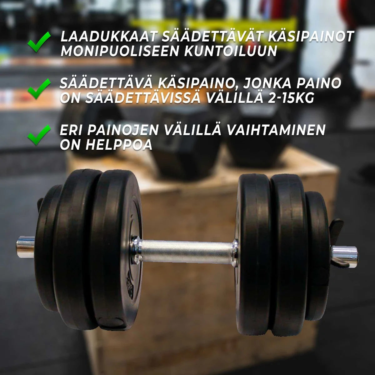 Manubrio Regolabile Fit'n Shape 15kg