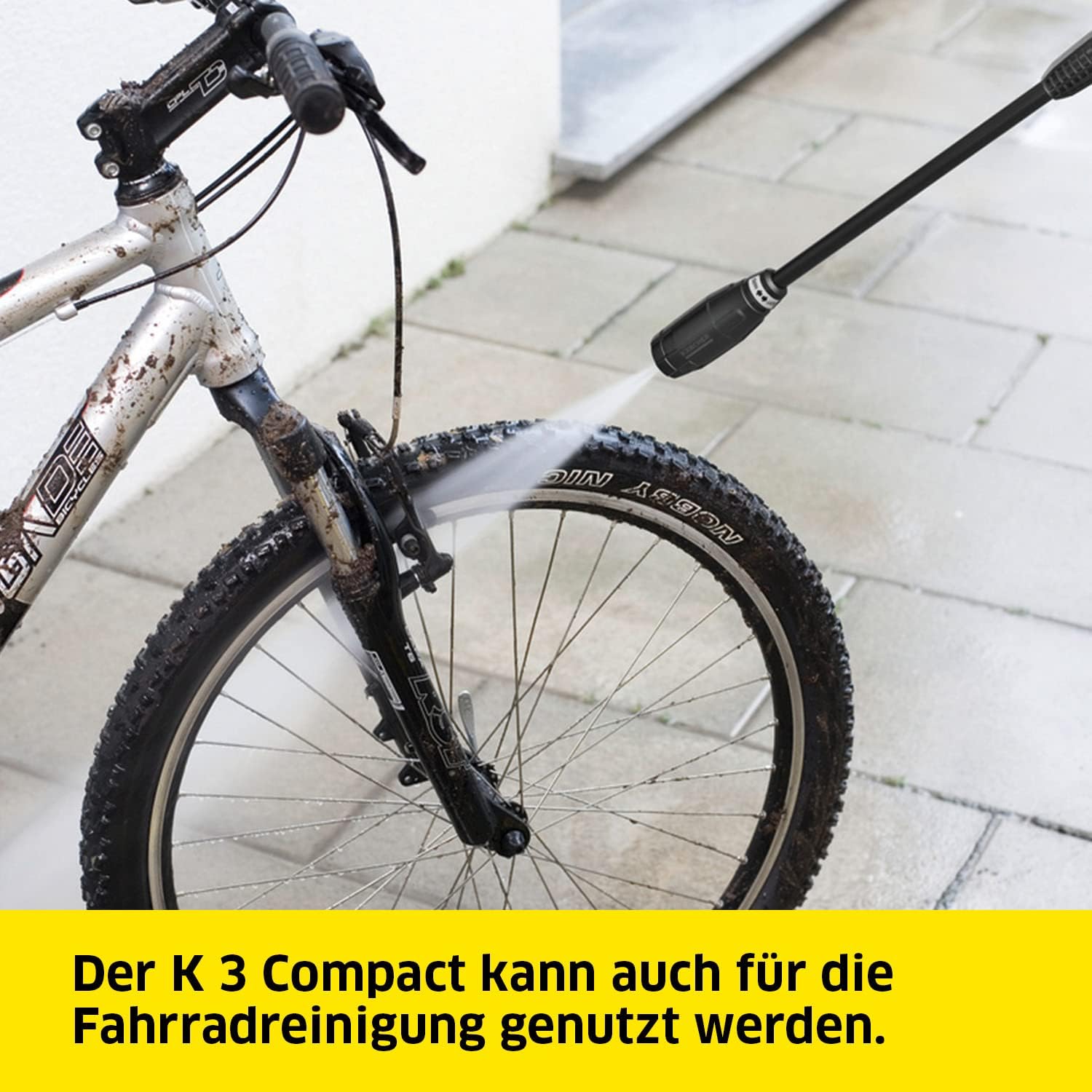 Kärcher Hochdruckreiniger K 3 Premium Power Control: Clevere App-Unterstützung - für eine effektive Reinigung bei alltäglichen Verschmutzungen - inkl. Schlauchtrommel