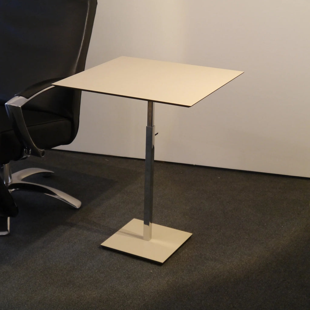 Bacher Hhenverstellbarer Beistelltisch Scala Fenix 50x50x50-71xm