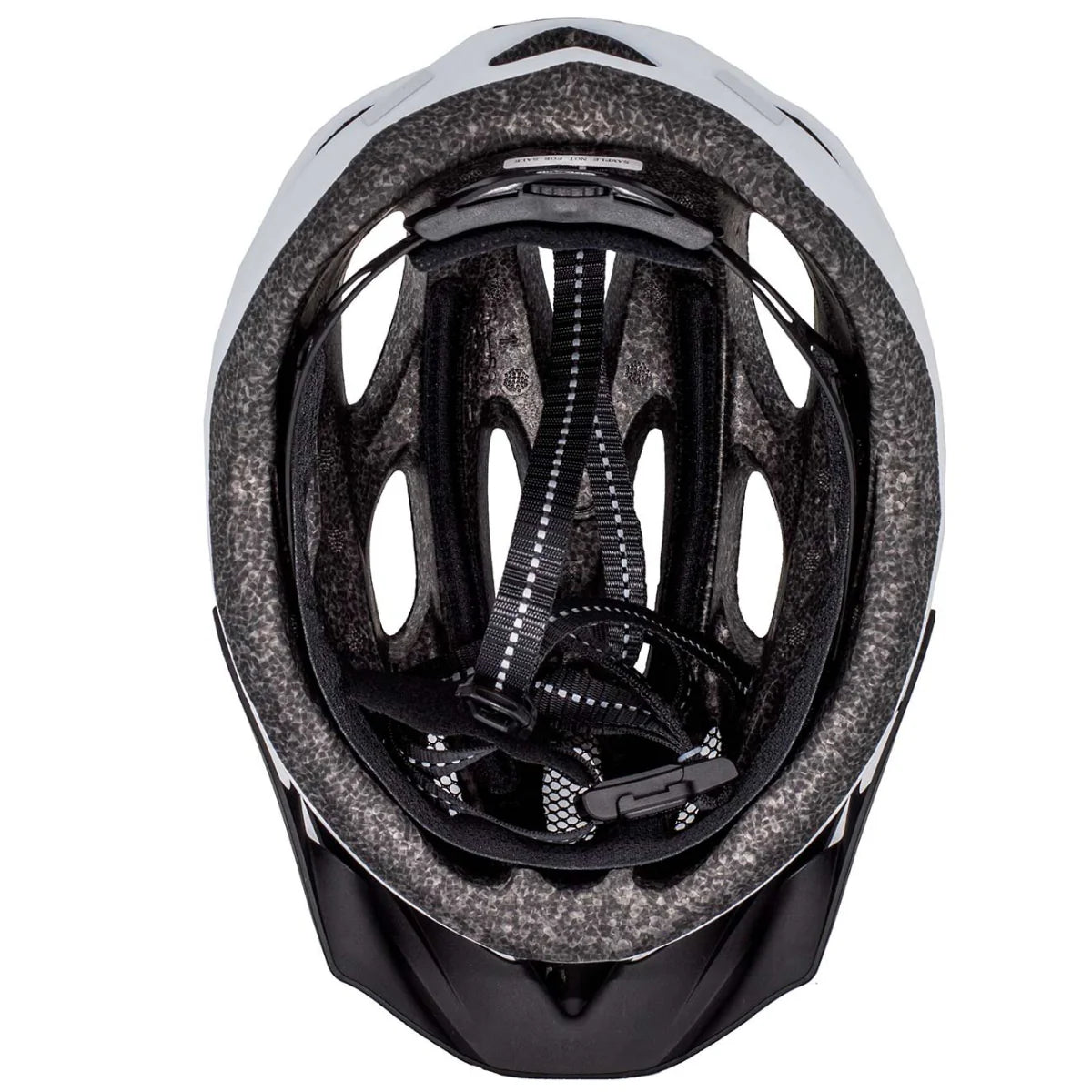 Casco da bicicletta Savage KJ-201 Bianco Opaco - Uomo e Donna