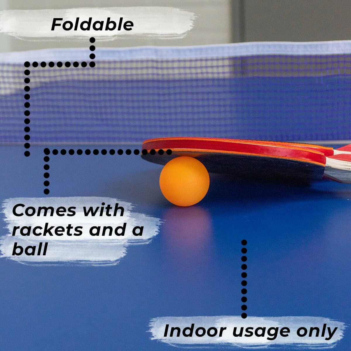 ProSport Mini Tischtennisplatte, faltbar