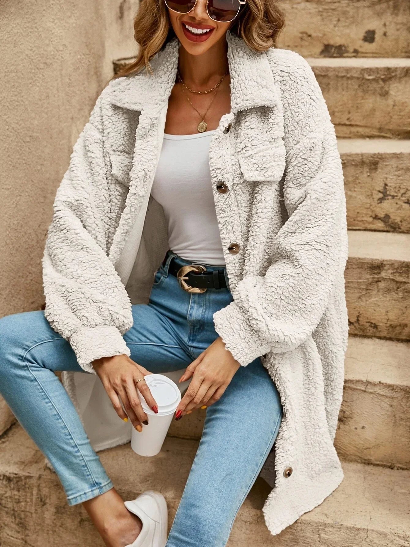 Lockerer, lssiger Cardigan
