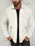 Vintage-Jacke Mit Reiverschluss Für Herren