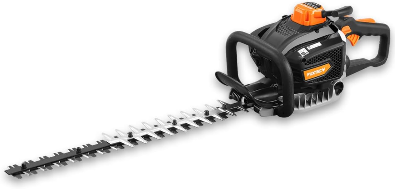 Fuxtec Benzin Heckenschere Profi FX-MHP126 mit XXL-Schwertlänge 800 mm Schwert Freischneider