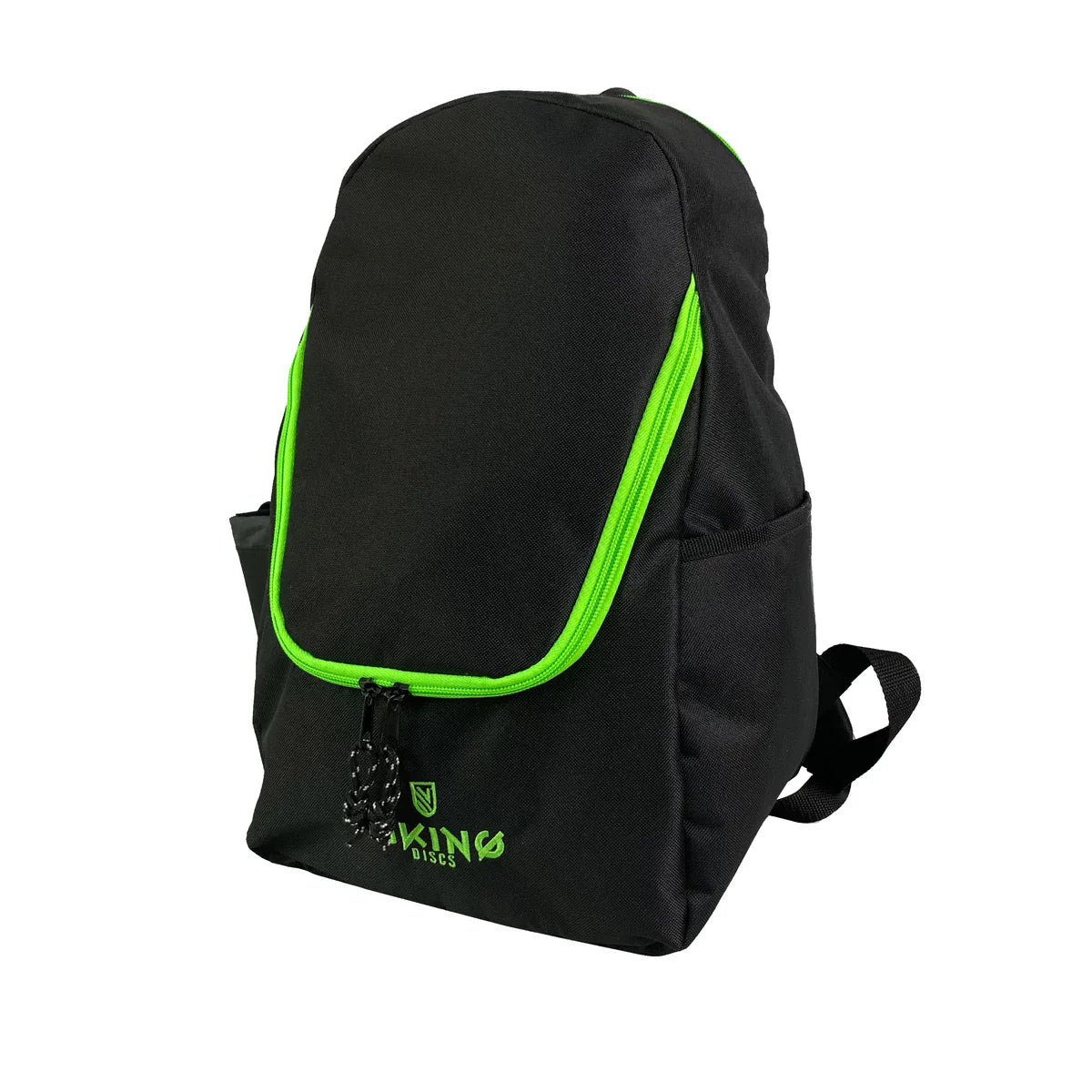 Viking Discs Zaino Light, Zaino da disc golf, Nero/Lime