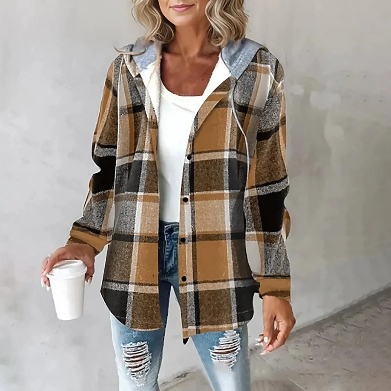WARME UND MODISCHE JACKE