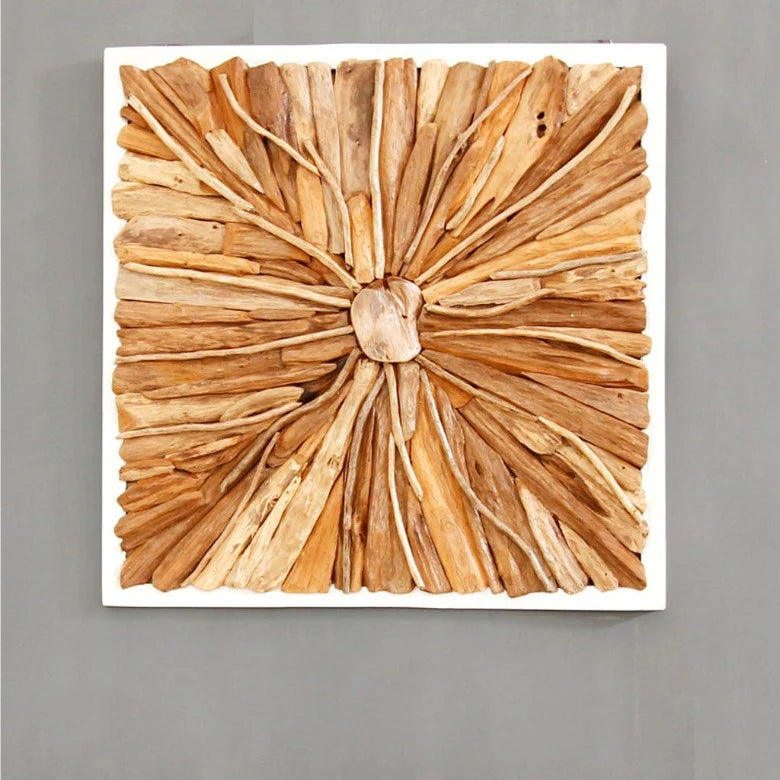 Pannello murale in legno SENTRA 90cm x 90cm