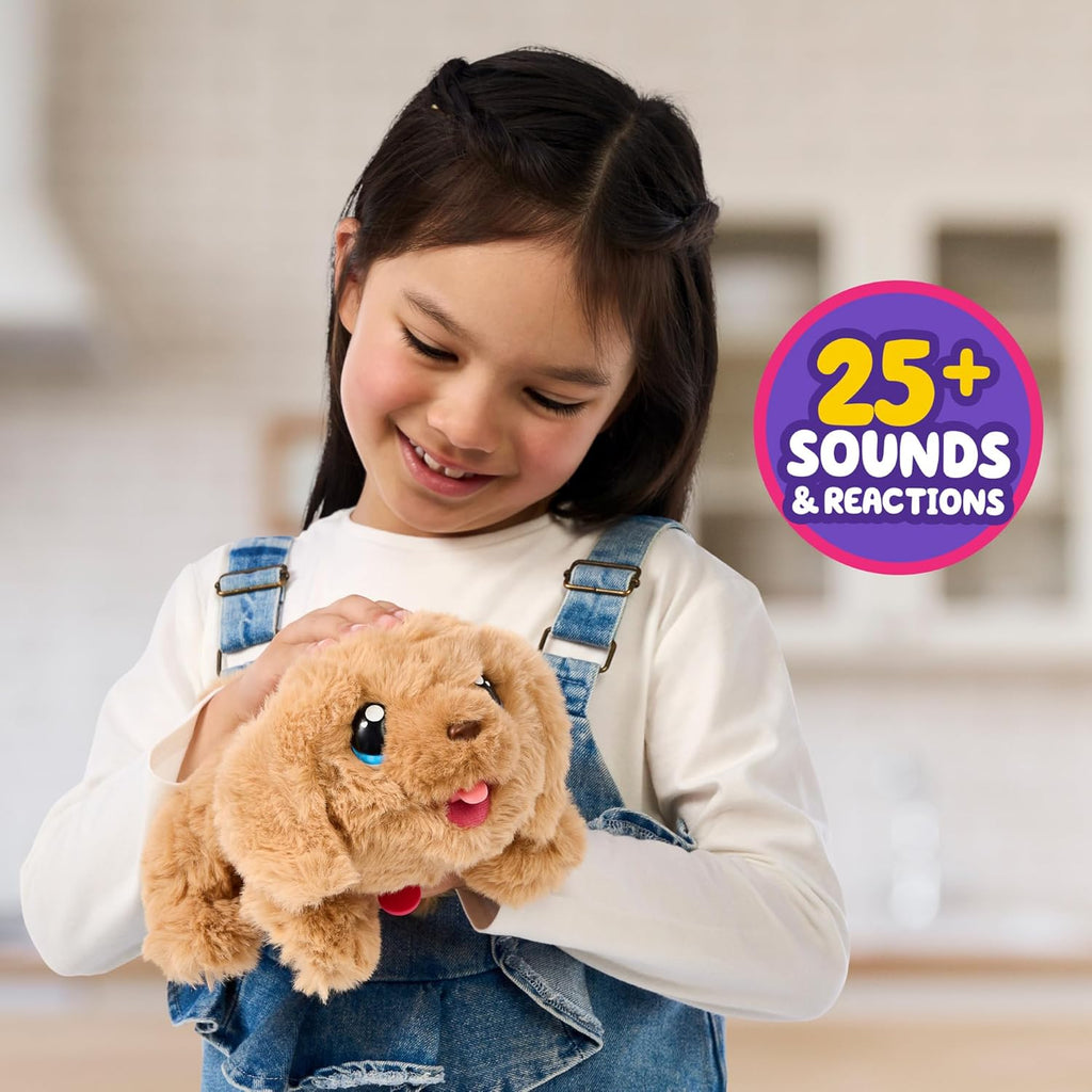 Little Live Pets La Mia Casetta del Cucciolo: Cane Interattivo con Costruzione Casetta Fai da Te e Sorpresa Emozionante. Oltre 25 Suoni e Reazioni Diverse, Modalità di Gioco Ripetibili