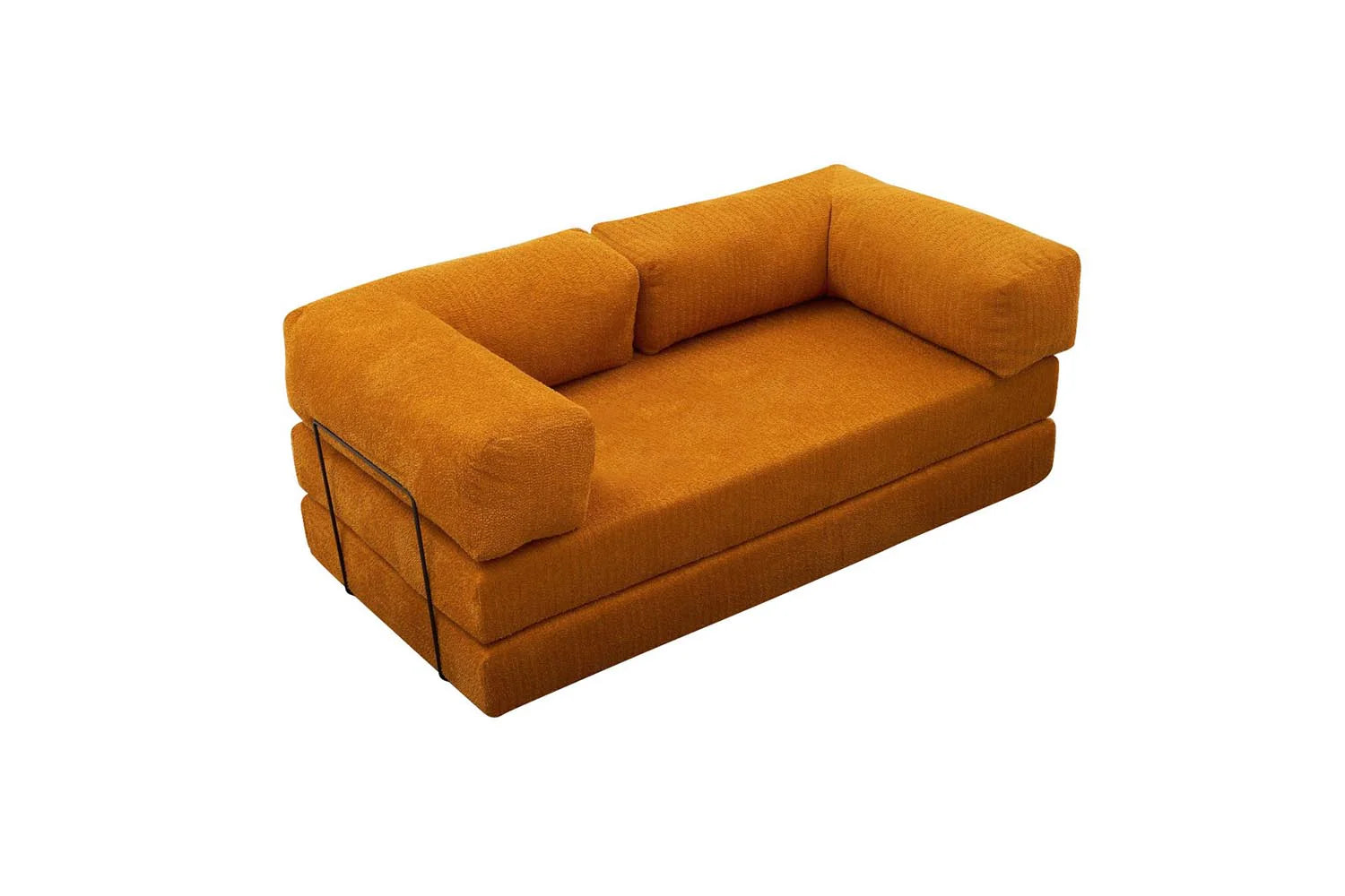 Divano a 3 posti Comfort - Arancio