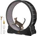 VEVOR Katzenlaufrad 1320x340x1415mm Laufrad Katzen aus Birken-& Pappelsperrholz Katzenrad Geruscharm Abnehmbare Innenmatte Cat Wheel Geeignet für Katzen mit einem Gewicht von 8kg bis 14kg