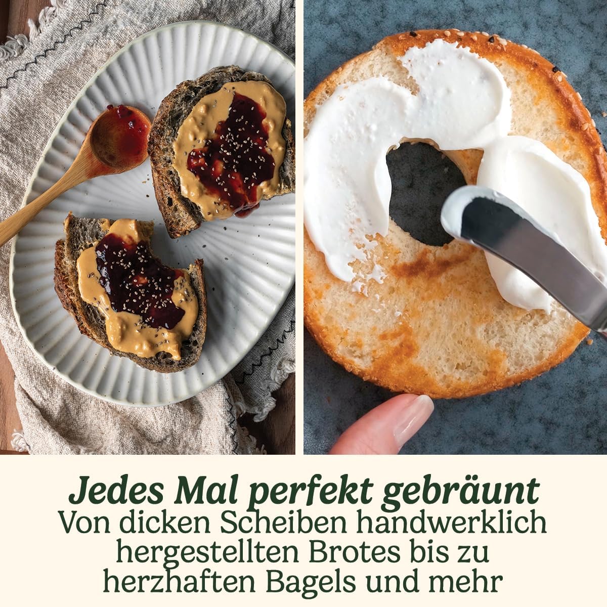 Cuisinart 4-Scheiben-Toaster | Breite Schlitze, ideal für dickes Brot und Bagels | 6 Brunungsstufen plus Abtauung | Breite Schlitze,High-Lift-Hebel | Passender Wasserkocher erhltlich | Perle
