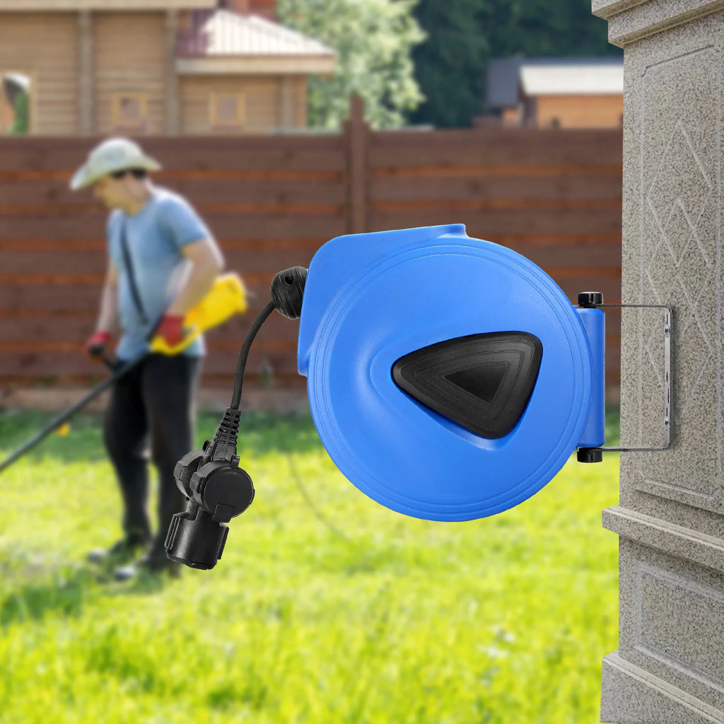 Sonnewelt Avvolgicavo Automatico 20m Una Spina/Con tre spine