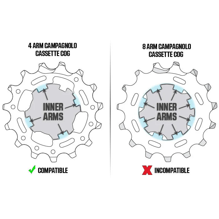 Corpo ruota libera Wahoo Campagnolo per KICKR e CORE 2018