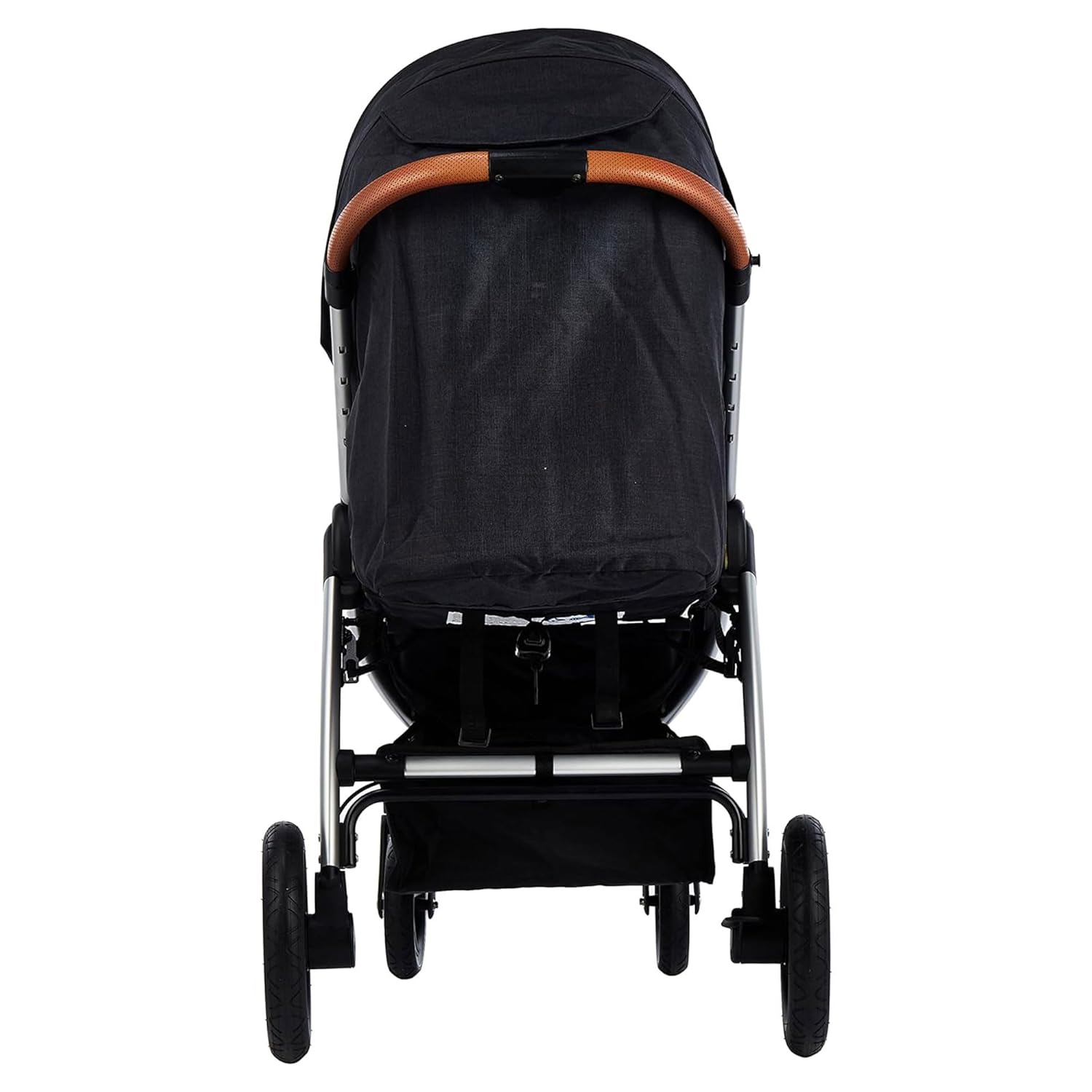Hauck Uptown Passeggino Melange Rose – Passeggino per ogni terreno, seduta extra large, posizione nanna, ruote in gomma, sospensioni, compatto e facile da piegare, con parapioggia