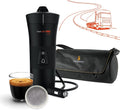 Handpresso Lkw Kaffeemaschine 24V Handcoffee Truck Set 21012 - Pack 24V Kaffeemaschine Lkv mit Tasse une Tasche | Senseo Pads-Kaffeemaschine für Lkw 24 volt | 24V Reise Kaffeemaschine pads für Lkw