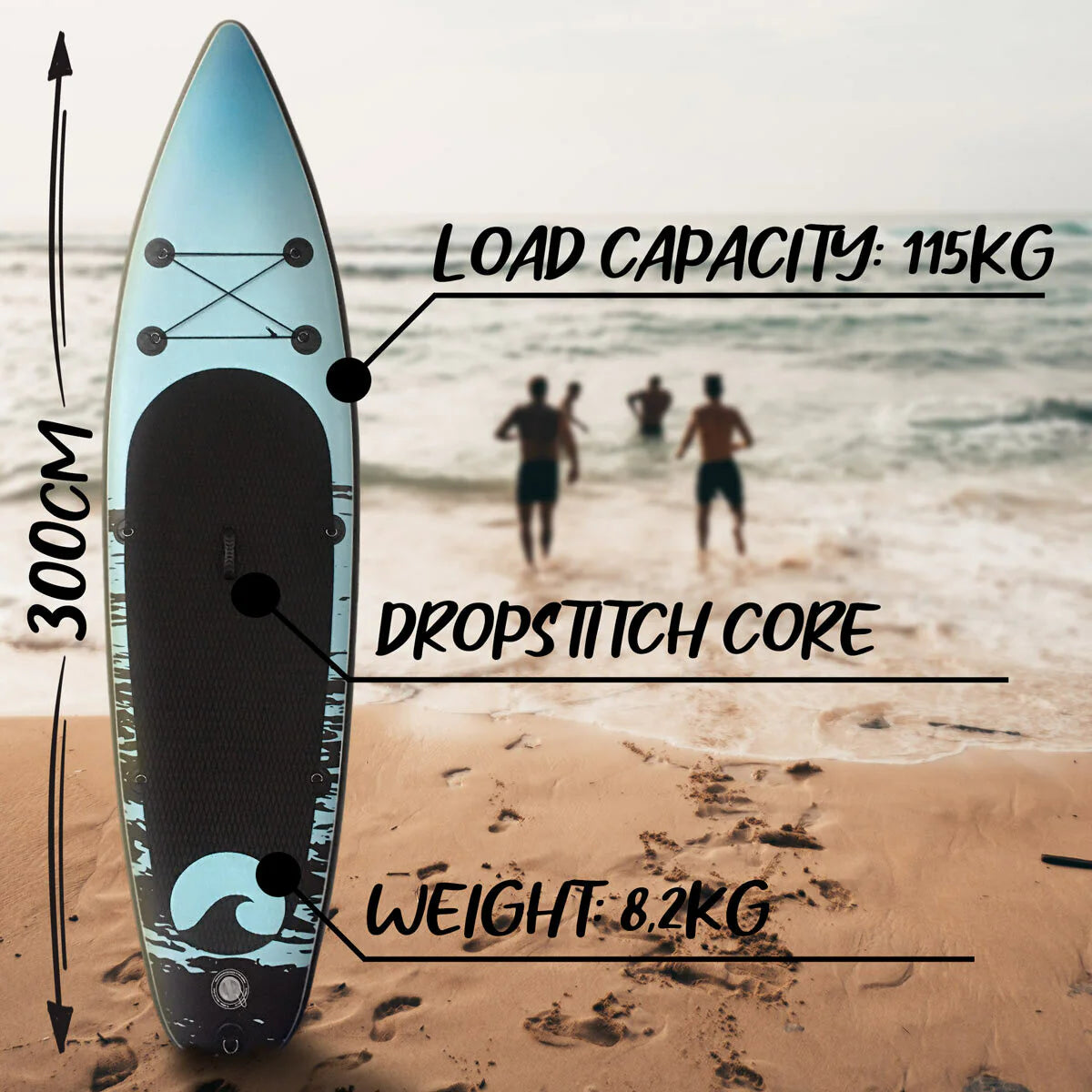 Set tavola SUP Deep Sea Flow 300cm
