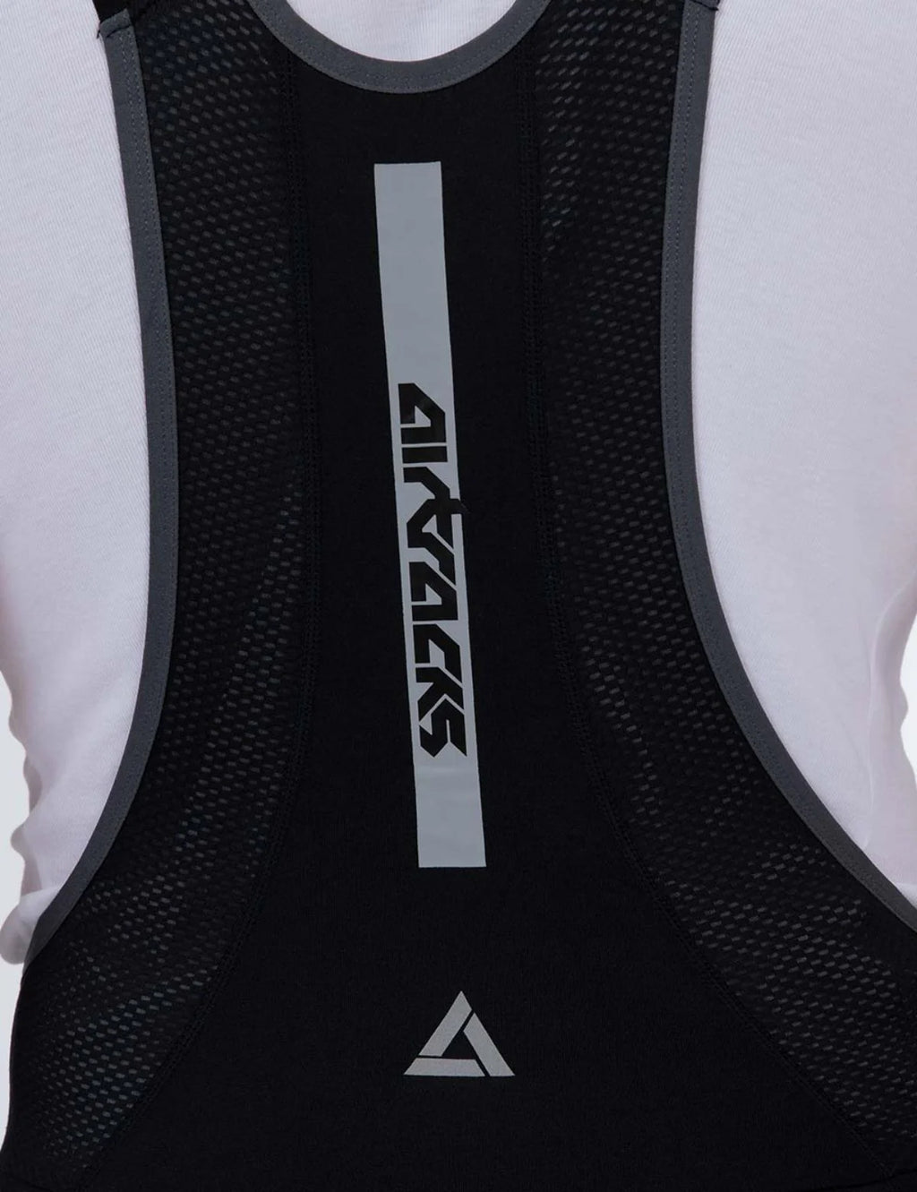 Salopette Ciclismo Termica Lunga Uomo Pro Team II Nero-Grigio