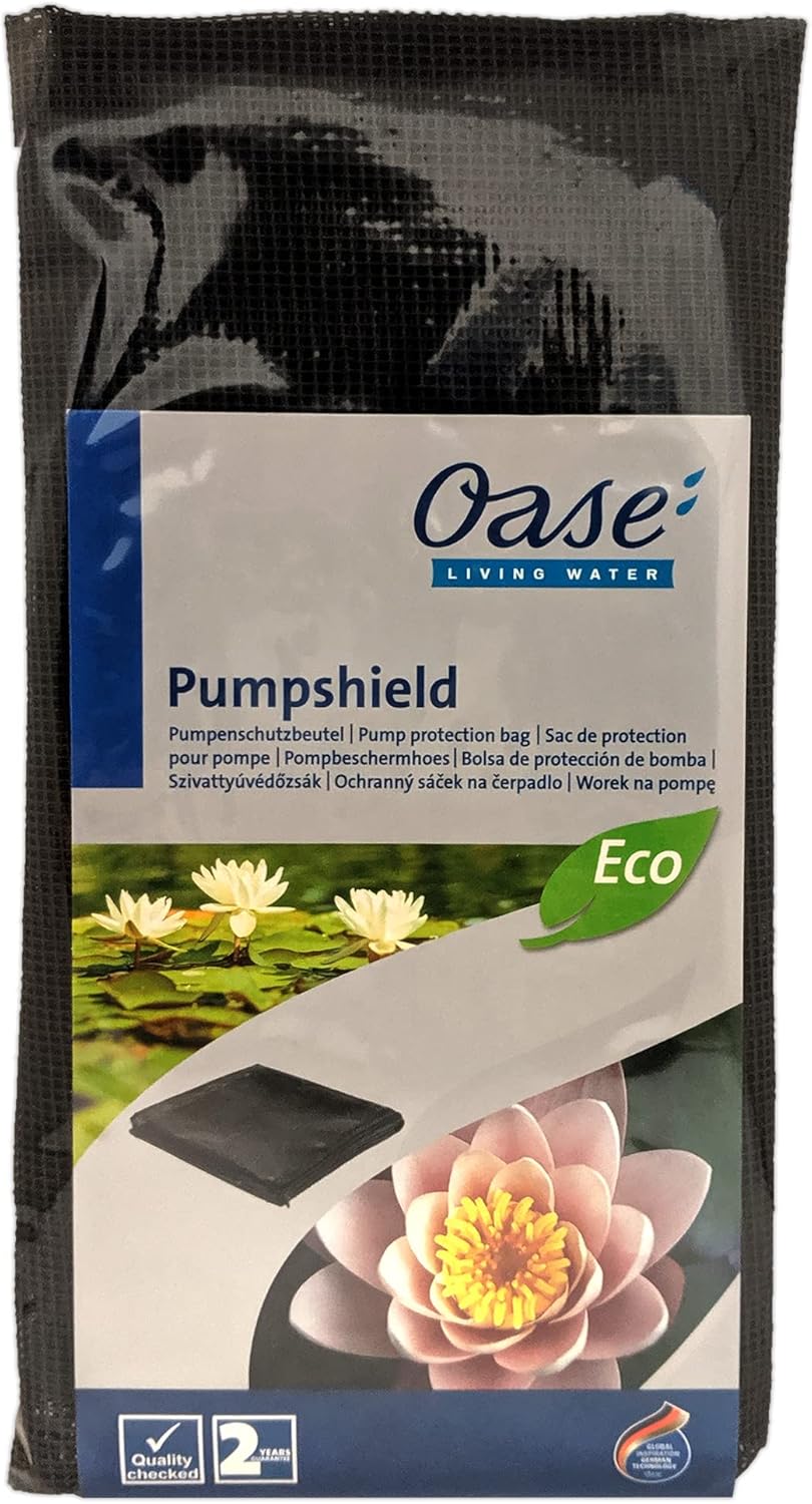OASE 20249 Filterpumpe AquaMax Eco Classic 3500E, 3500 l/h Förderleistung, energiesparende Bachlaufpumpe, Teichpumpe, Filter, Pumpe, Bachlauf, Schwarz