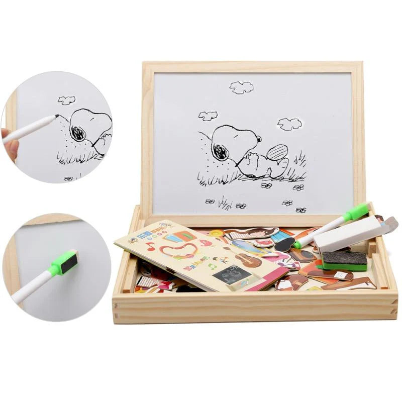 Woods | Magnetische Kreidetafel aus Holz
