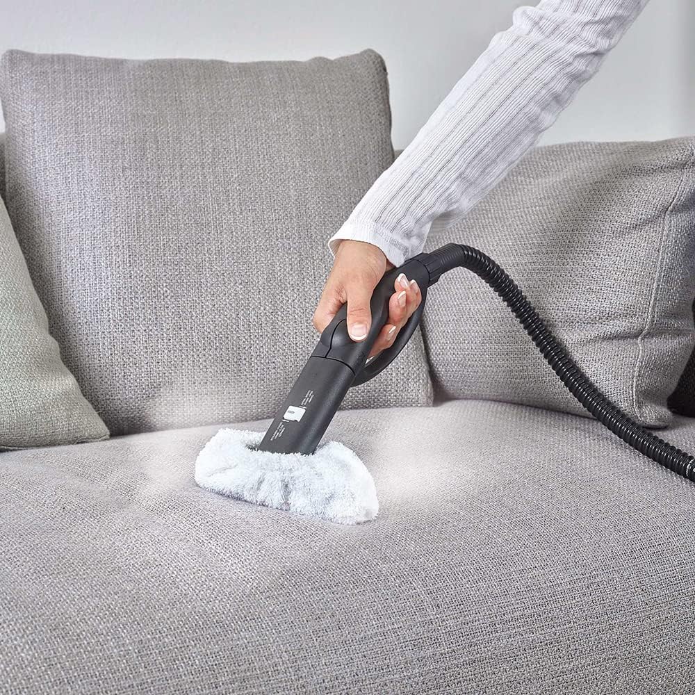 POLTI PTEU0259 Pulitore a vapore Classic 65 con tappo di sicurezza, capacità 1,3 L, pressione massima 4 bar, getto di vapore fino a 110 g/min, tempo di riscaldamento 9 minuti, indicatore luminoso pronto vapore, caldaia in alluminio Extra Alp, diametro