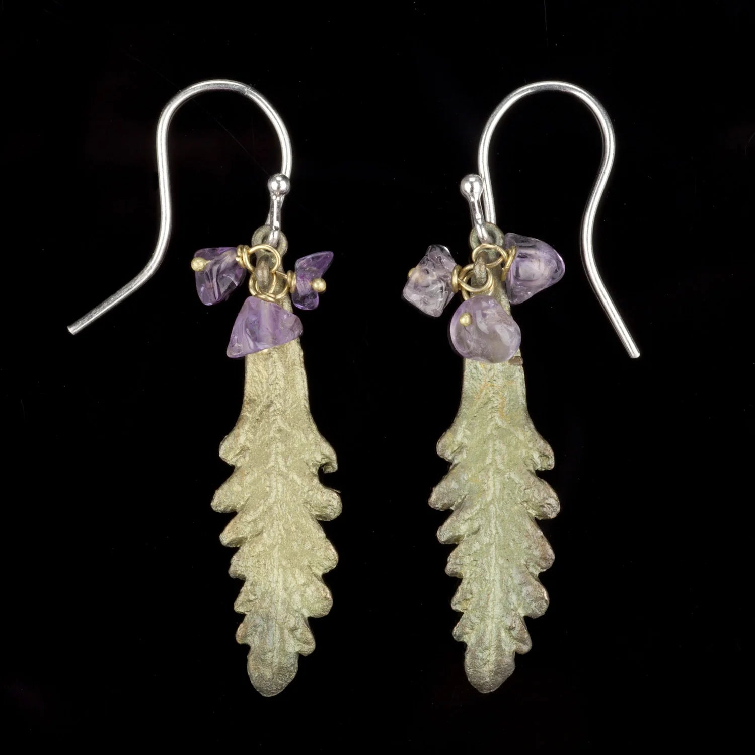 Lavanda francese - Orecchini con ametista
