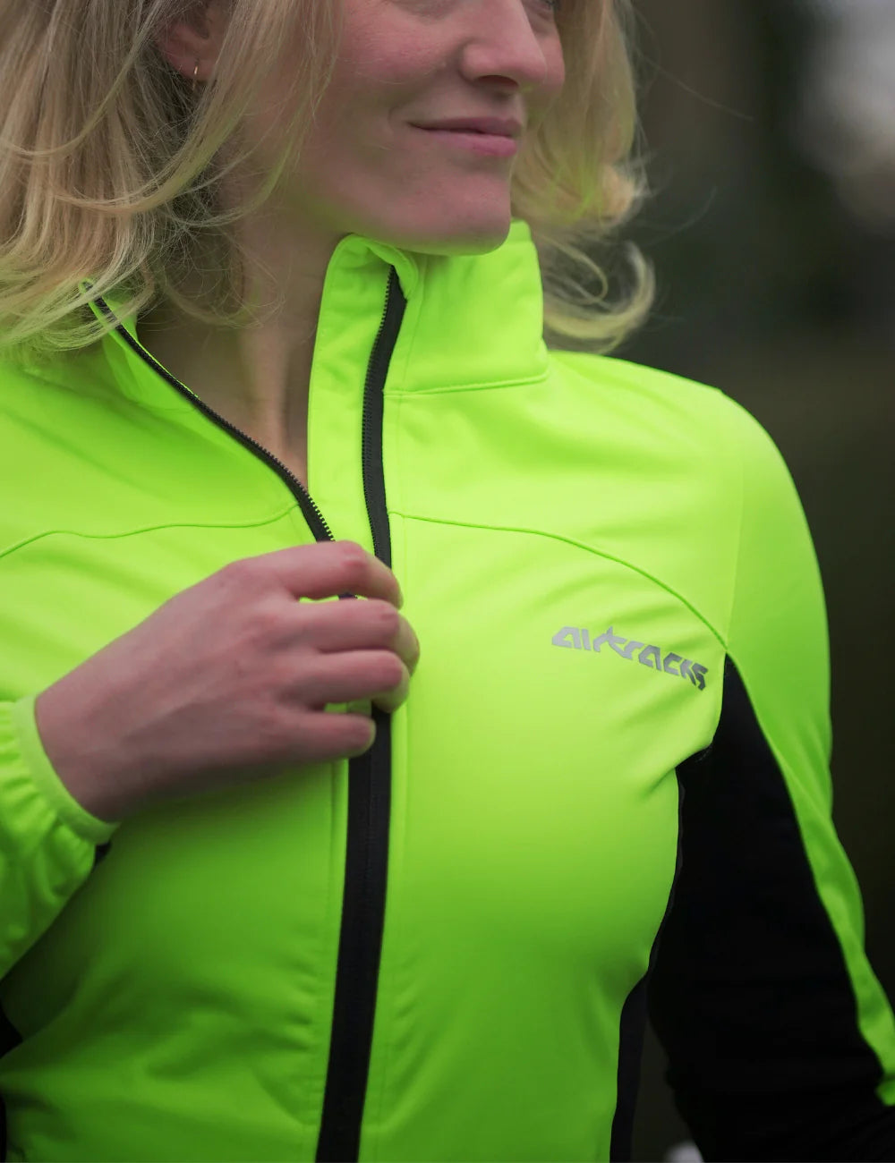 Damen Thermo Softshell Fahrradjacke Pro Line II + Fahrradhose Thermo Lang