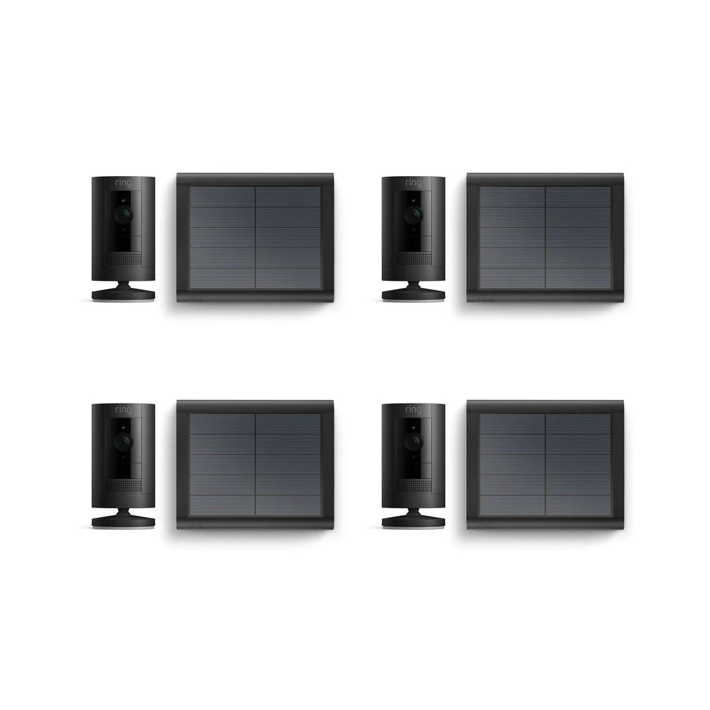 Set da 4 Telecamere Esterne Solari | Stick Up Cam Solari