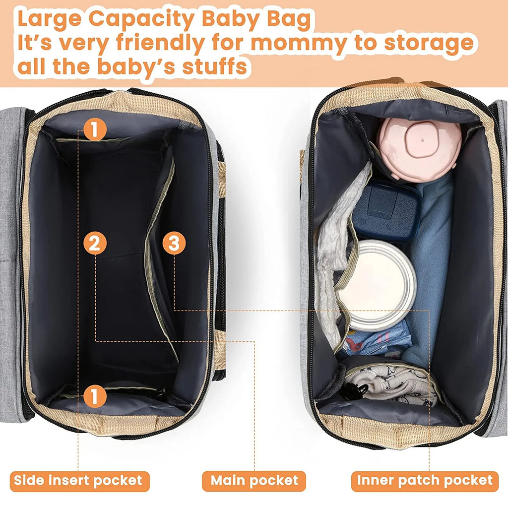 Baby Backpack - Zaino Multifunzionale - Zaino per Neonati