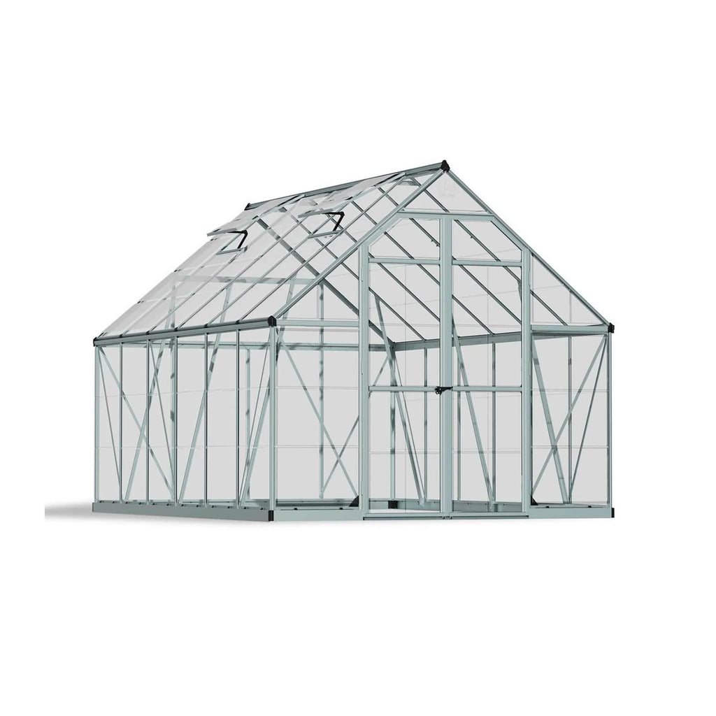 Serra Palram-Canopia Octave, 8,9m², 8x12, argento