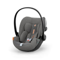 CYBEX Gold Seggiolino auto Cloud G i-Size Plus, Include riduttore per neonato, Dalla nascita fino a ca. 24 mesi, Per bambini da 40 cm a 87 cm, Max. 13 kg, Lava Grey