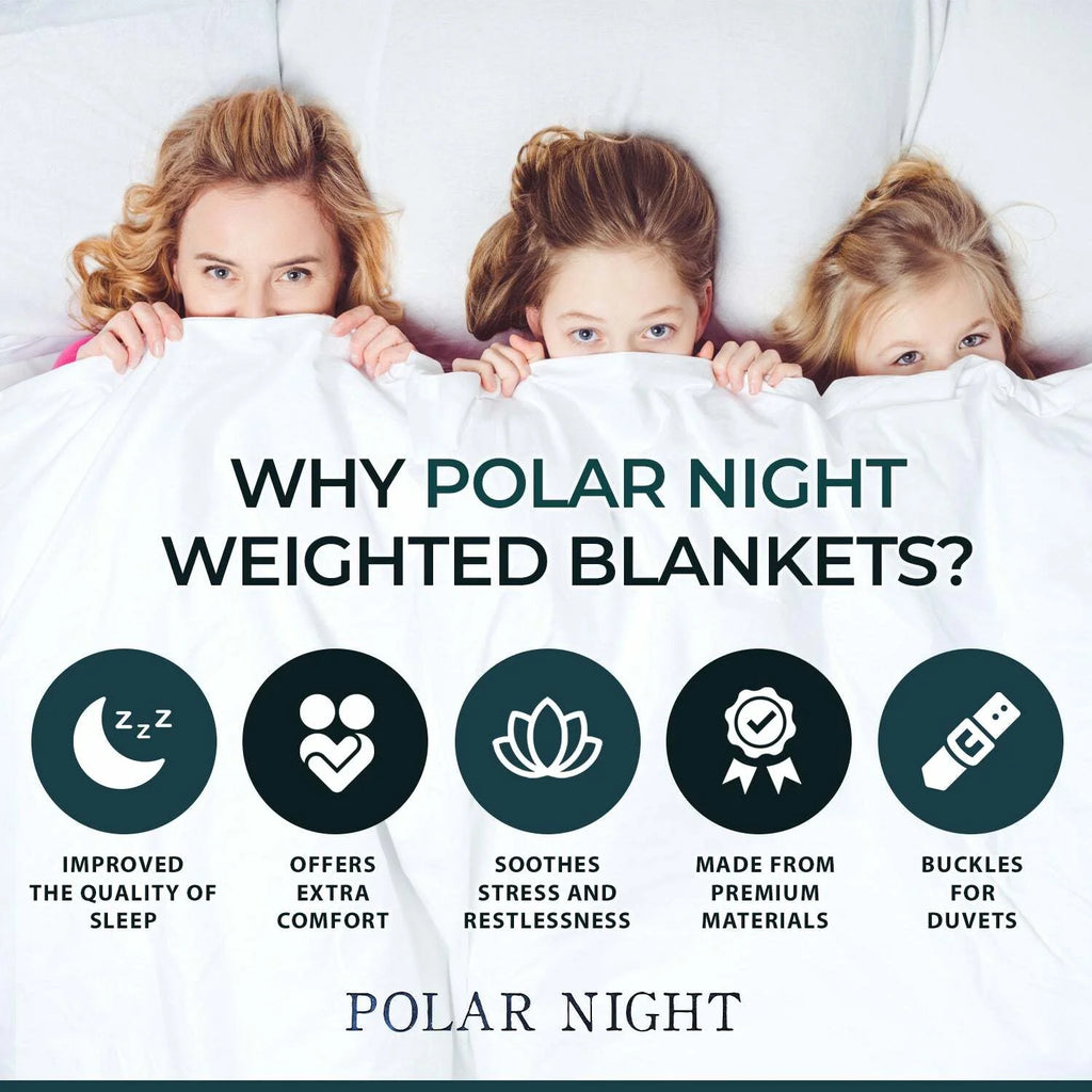 Polar Night Coperta Ponderata, 200x220cm (12-16kg)