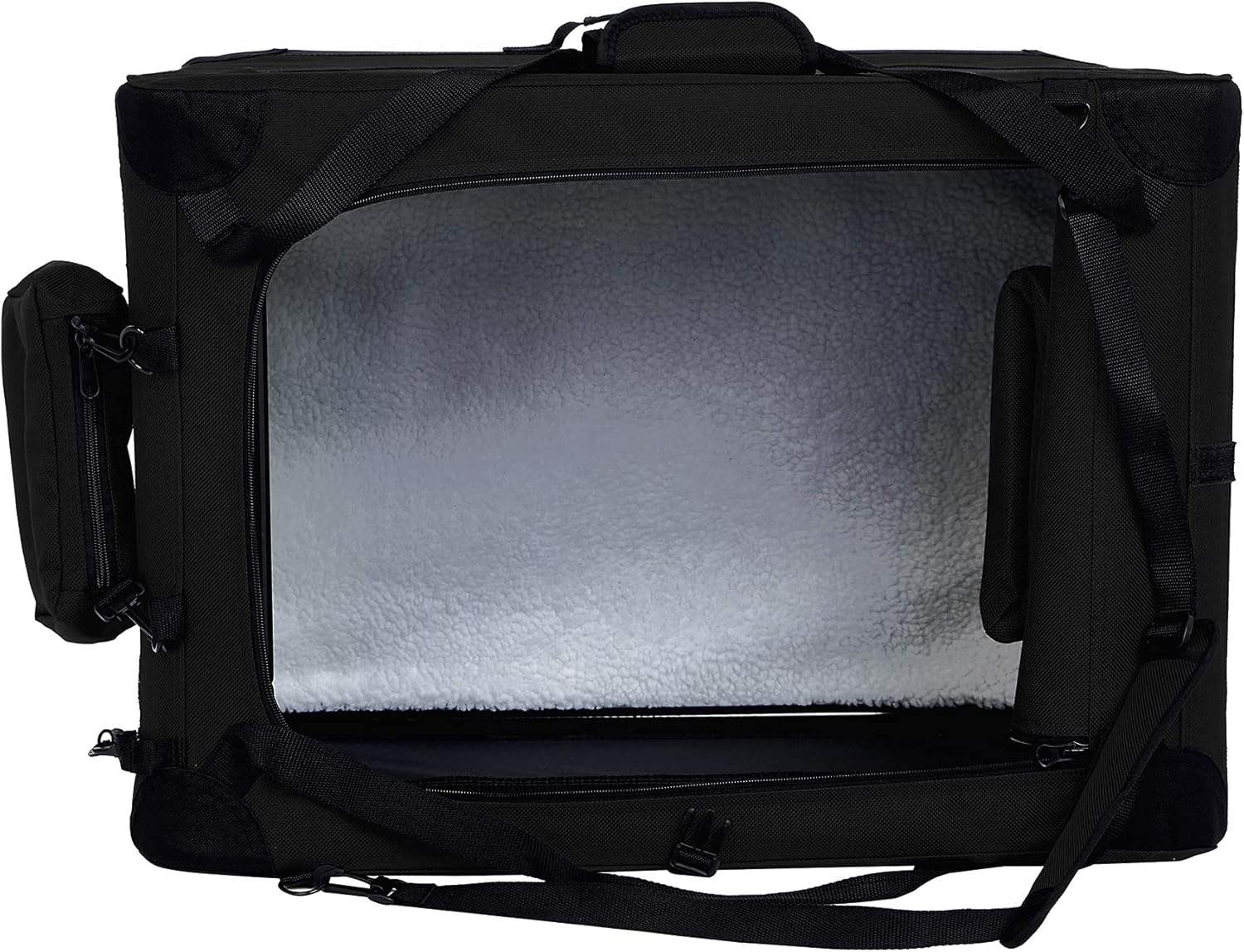 Amazon Basics – Morbida borsa pieghevole per animali domestici, 30 pollici/76,2 cm, grigia