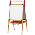 AIYAPLAY 3-in-1 Tavolo per bambini regolabile in altezza – Legno naturale