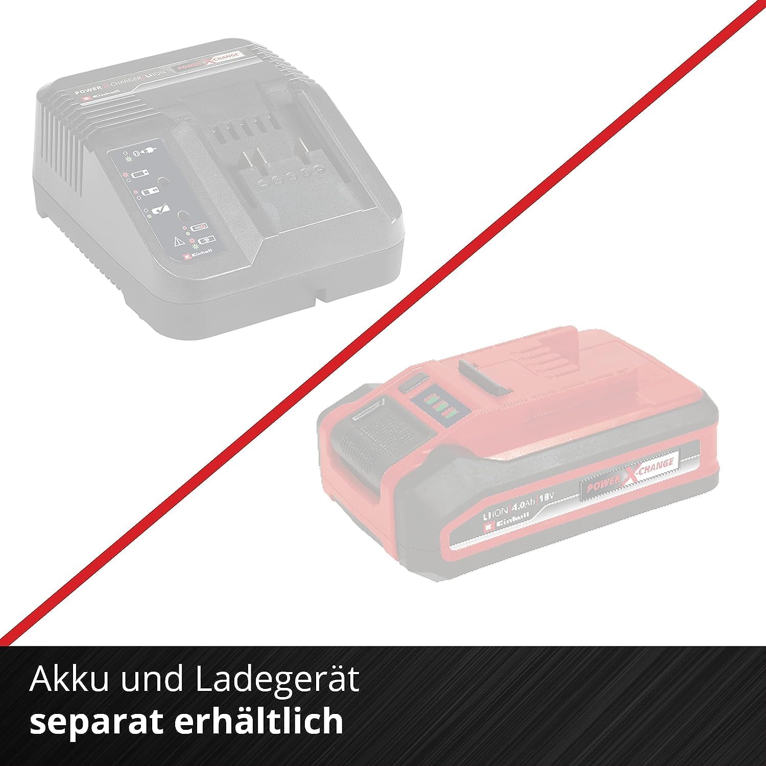 Aspiratore soffiatore per foglie a batteria Einhell GE-CL 36 Li E-Solo Power X-Change (Ioni di litio, 2 x 18 V, velocità aria 210 km/h, motore senza spazzole, sacco raccolta da 45 l, tracolla, senza batteria e caricabatteria)
